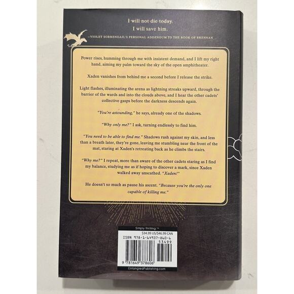 Onyx Storm Rebecca Yarros Target Exclusive Limited Edition Hardcover New W/PINS - Picture 7 of 11